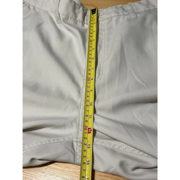 Tony Hawk Cargo Shorts Mens Flat Front Cream 6-Pockets Skater size 38 - Picture 8 of 12